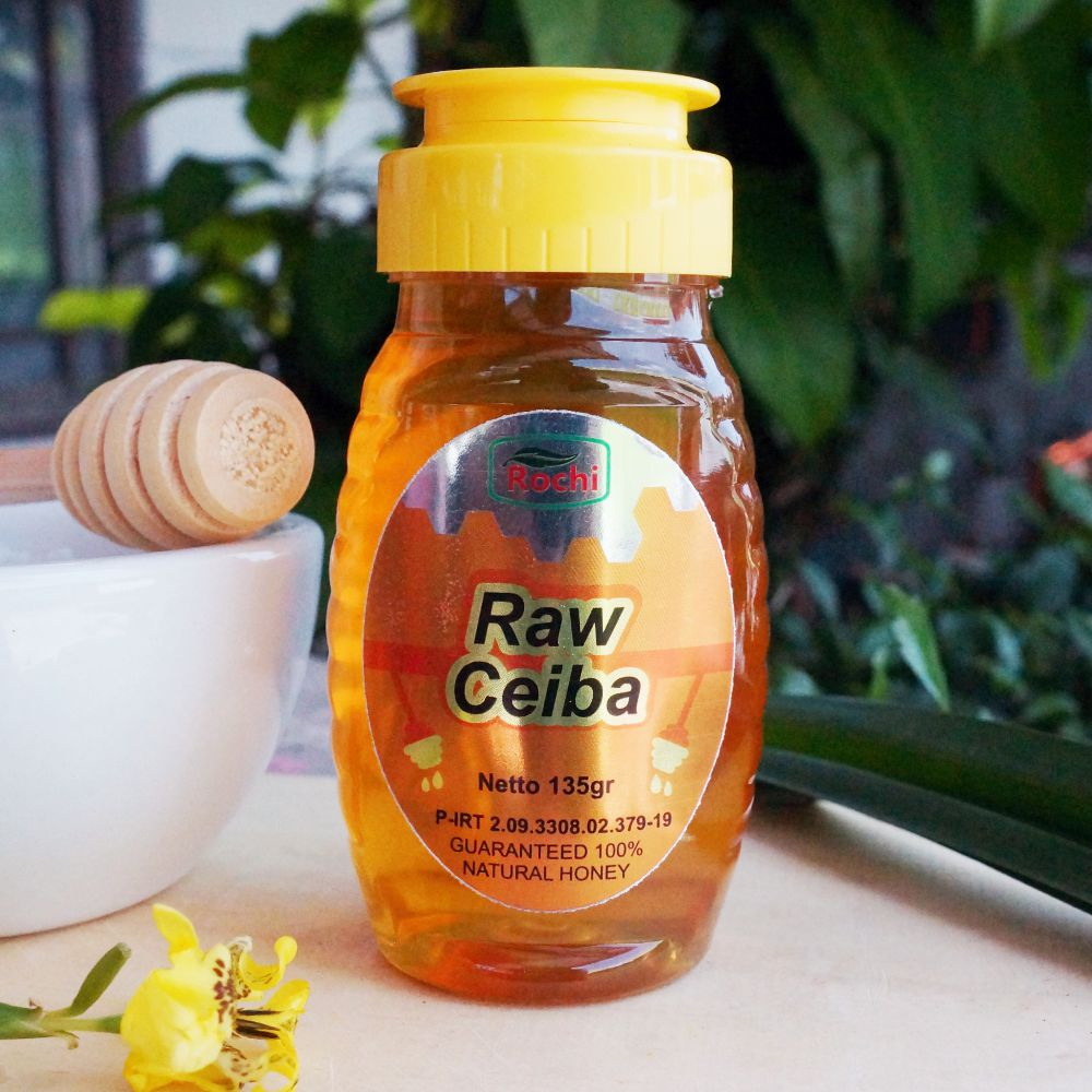 

Raw Ceiba tp 135gram Madu Randu Murni Mentah Asli Rochi