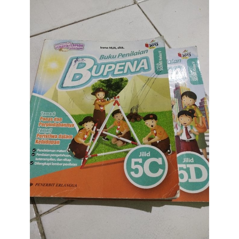 

buku bupena 5c dan 5d