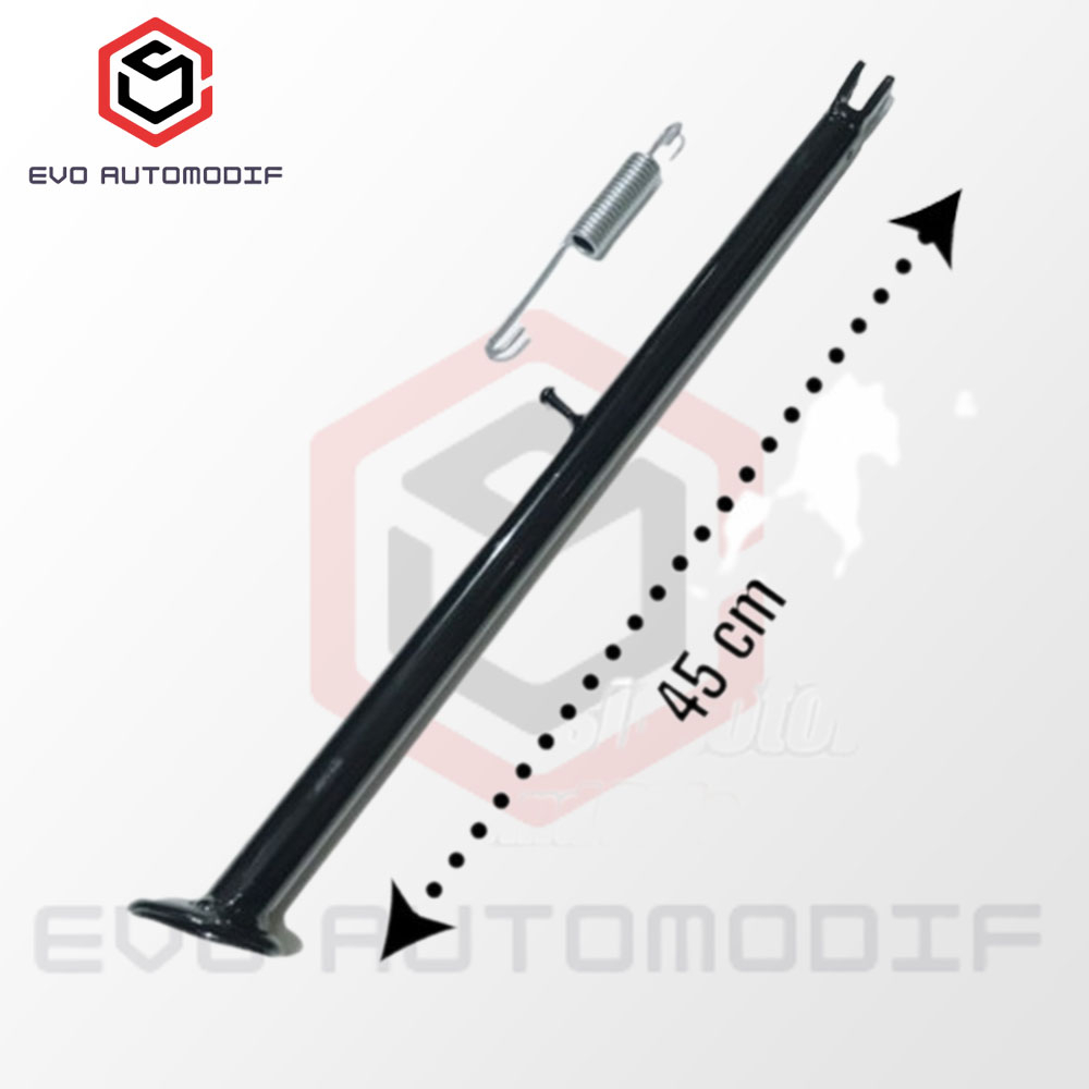 Standar Samping CRF KLX Dtracker WR Panjang 45 cm Hitam