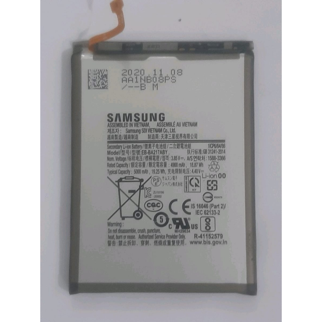 BATERAI SAMSUNG A135 - A13 4G ORIGINAL 2ND SECOND