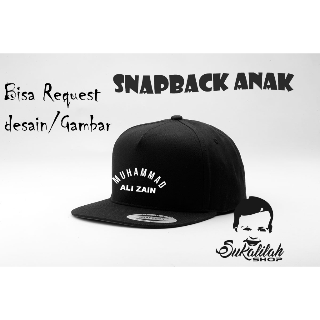 Topi snapback Anak Custome Muhammad ali zain