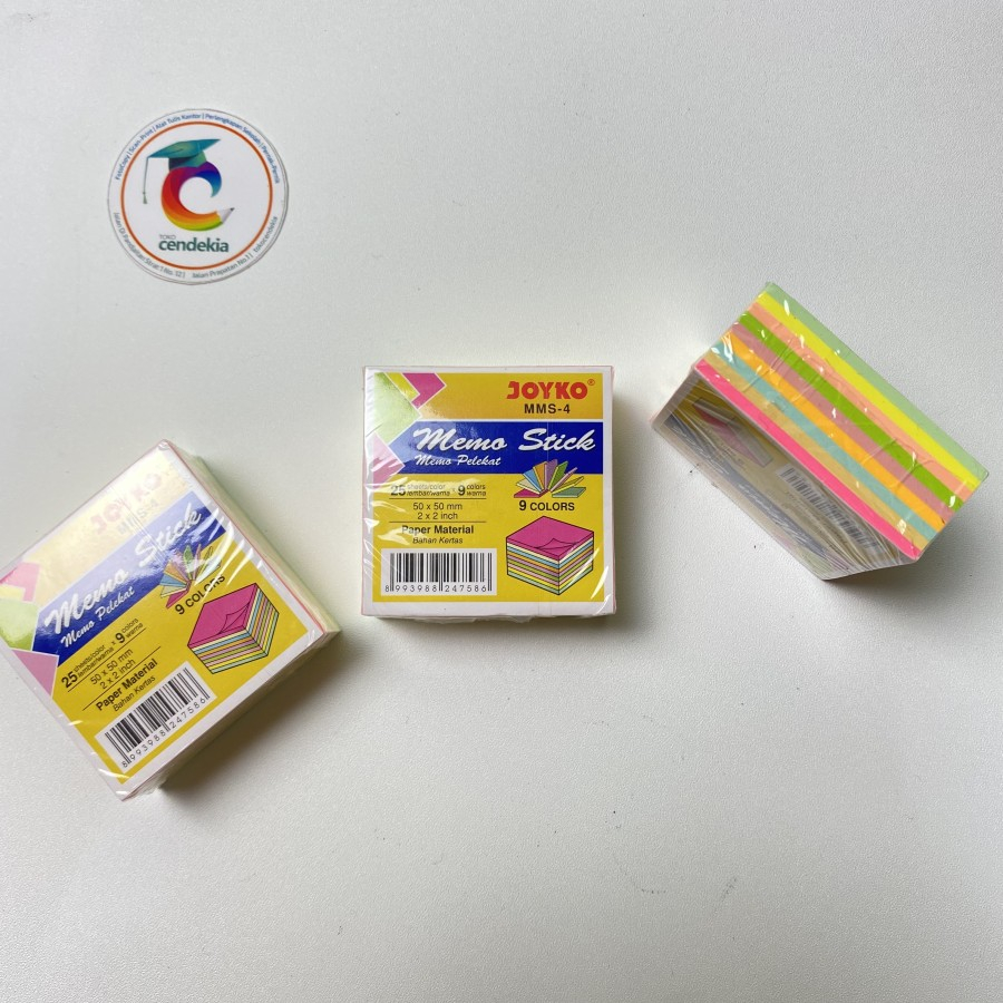 

Sticky Notes Memo Stick JOYKO MMS-4 Warna Tumpuk