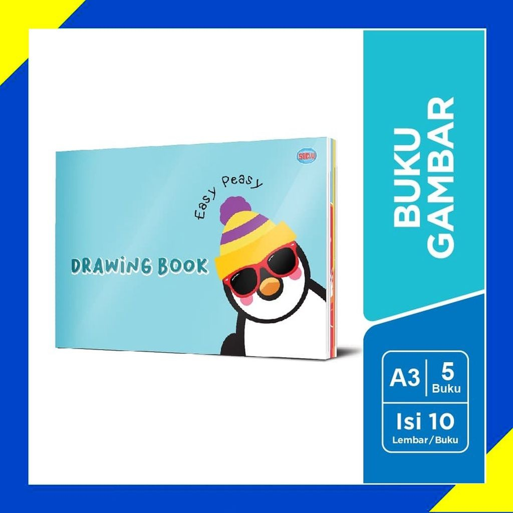 

Buku Gambar Sidu A3 Sketch Books Buku Gambar Ukuran 42,5x30 cm