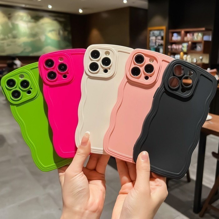 CASE GELOMBANG XIAOMI REDMI 12C 10C 9C NOTE 11 4G NOTE 10 4G NOTE 10S