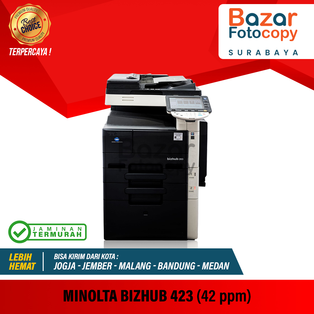 Mesin Fotocopy Minolta Bizhub 423