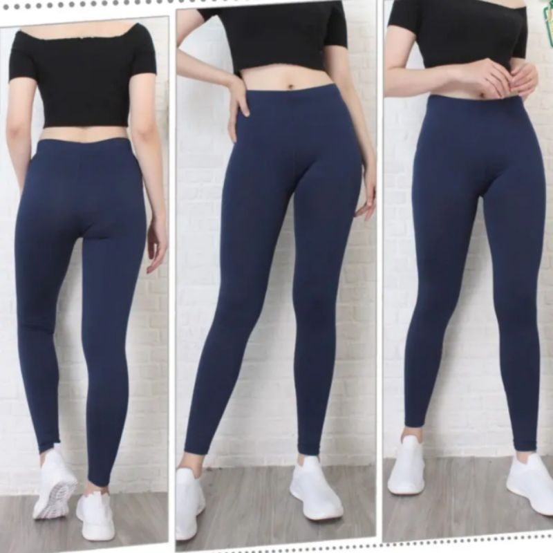Legging Wanita Dewasa Panjang - Lejing Wanita Tebal - Celana Legging Panjang Wanita Legging Dewasa L