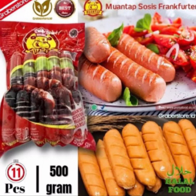 

SOSIS MUANTAP 500g || TERMURAH