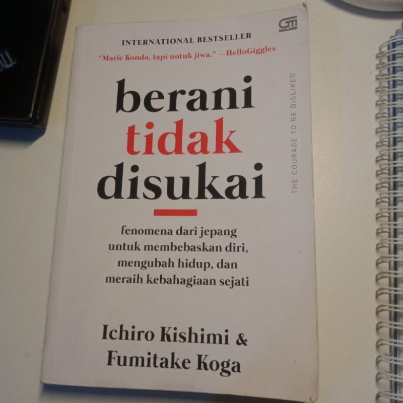 berani tidak disukai (preloved)
