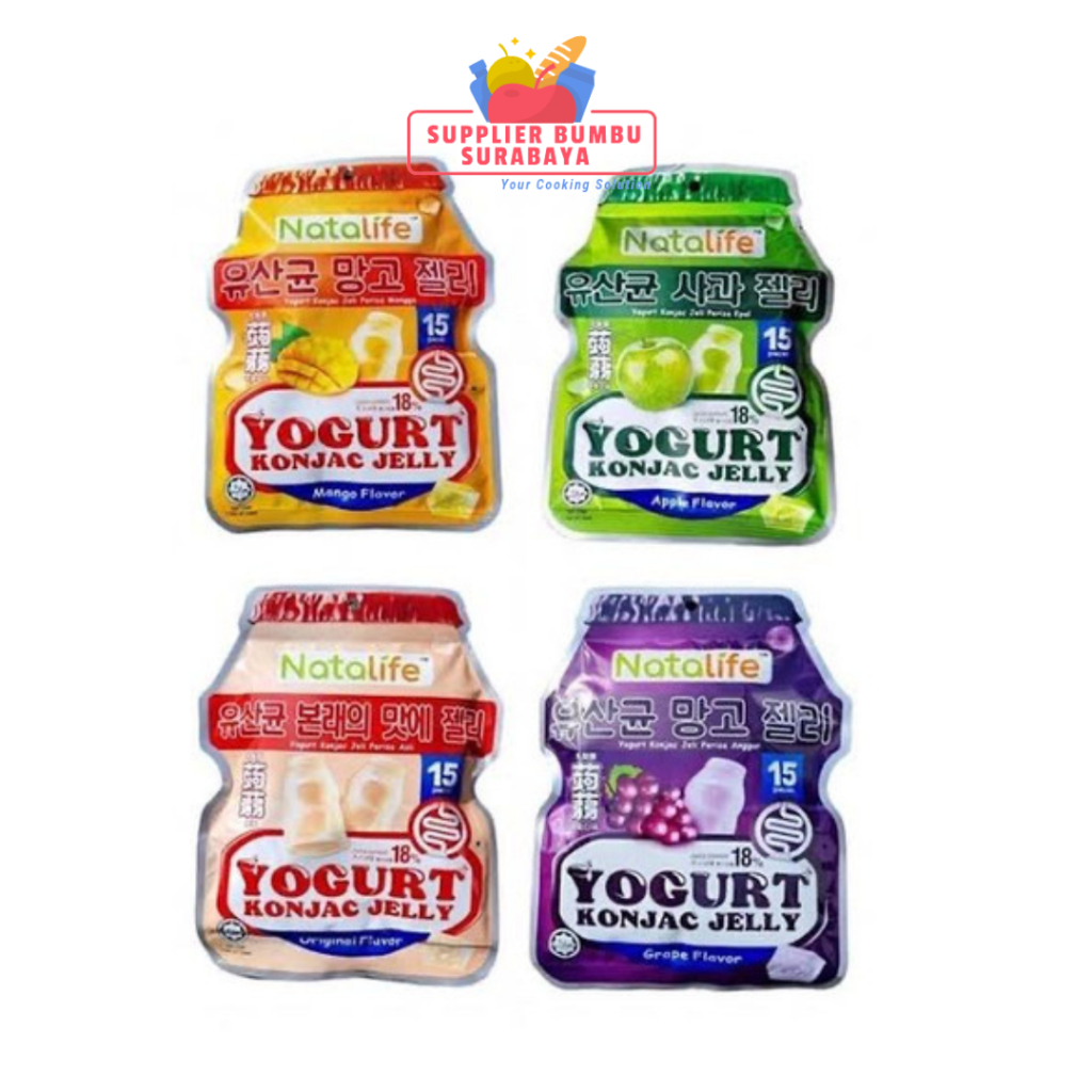 

Natalife Yogurt Konjac Jelly Halal 300g Isi 15 pcs