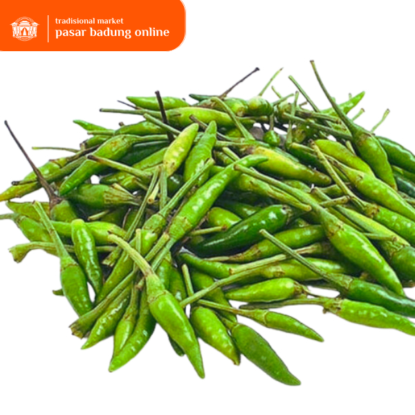 

Cabe kecil hijau Segar 100gr