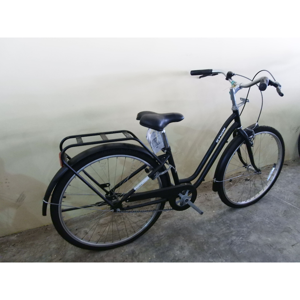 Btwin sepeda kota 26 Inch Elops 120 classic HF Blue Original