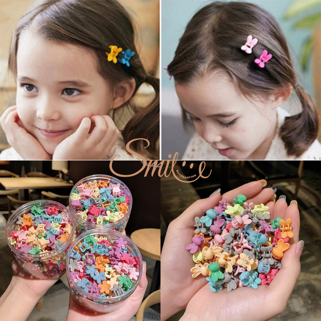 30 PCS- JEPIT RAMBUT ANAK PEREMPUAN KOREA /JEPIT RAMBUT MINI KECIL KOREA / JEDAI RAMBUT ANAK PREMIUM