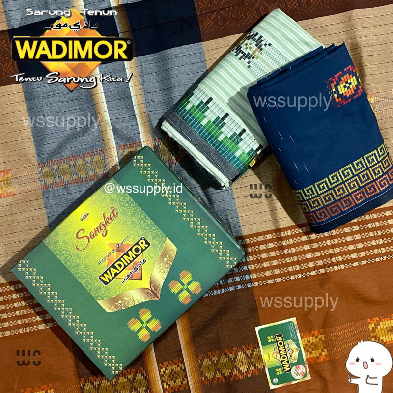 Sarung Tenun WADIMOR SONGKET banyak motif