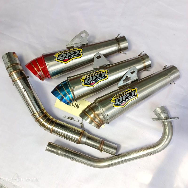 knalpot racing DPJ satria sonic vixion r15 cb150r cbr 150r verza megapro byson Jupiter mx king gsx