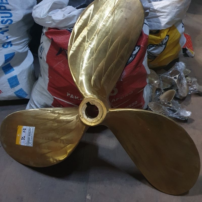 kipas kapal 20 - 30 Kuningan propeller baling baling