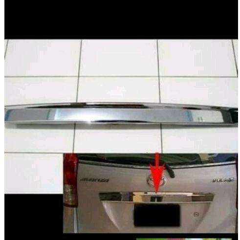 List Bagasi Pintu Trunklid Belakang Avanza Terjamin High Quality