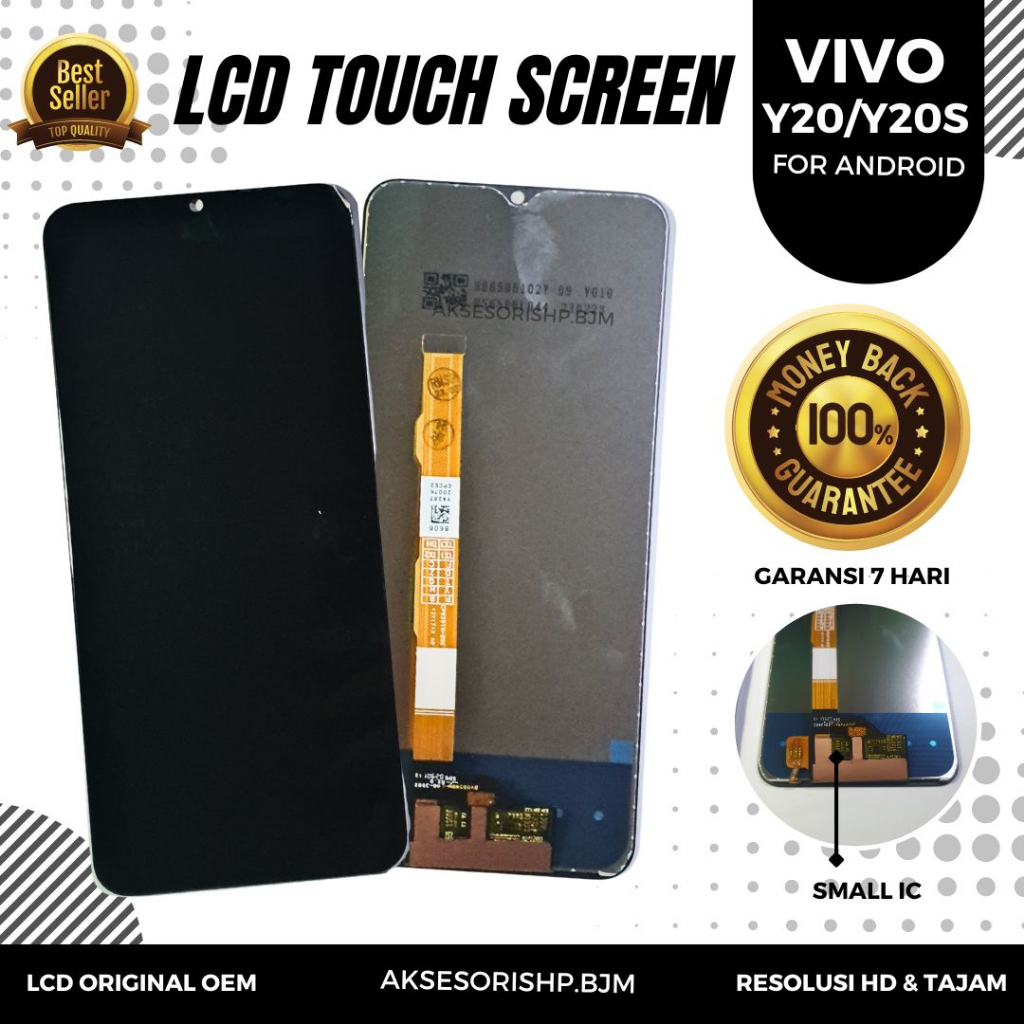 LCD Touchscreen Vivo Y20/Y20S