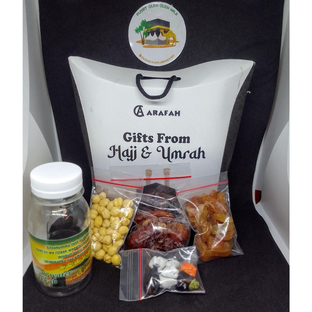 

Paket oleh oleh haji / umroh + coklat kerikil tanpa zamzam
