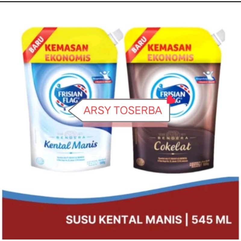 

SUSU KENTAL MANIS BENDERA FRISIAN FLAG 545ML