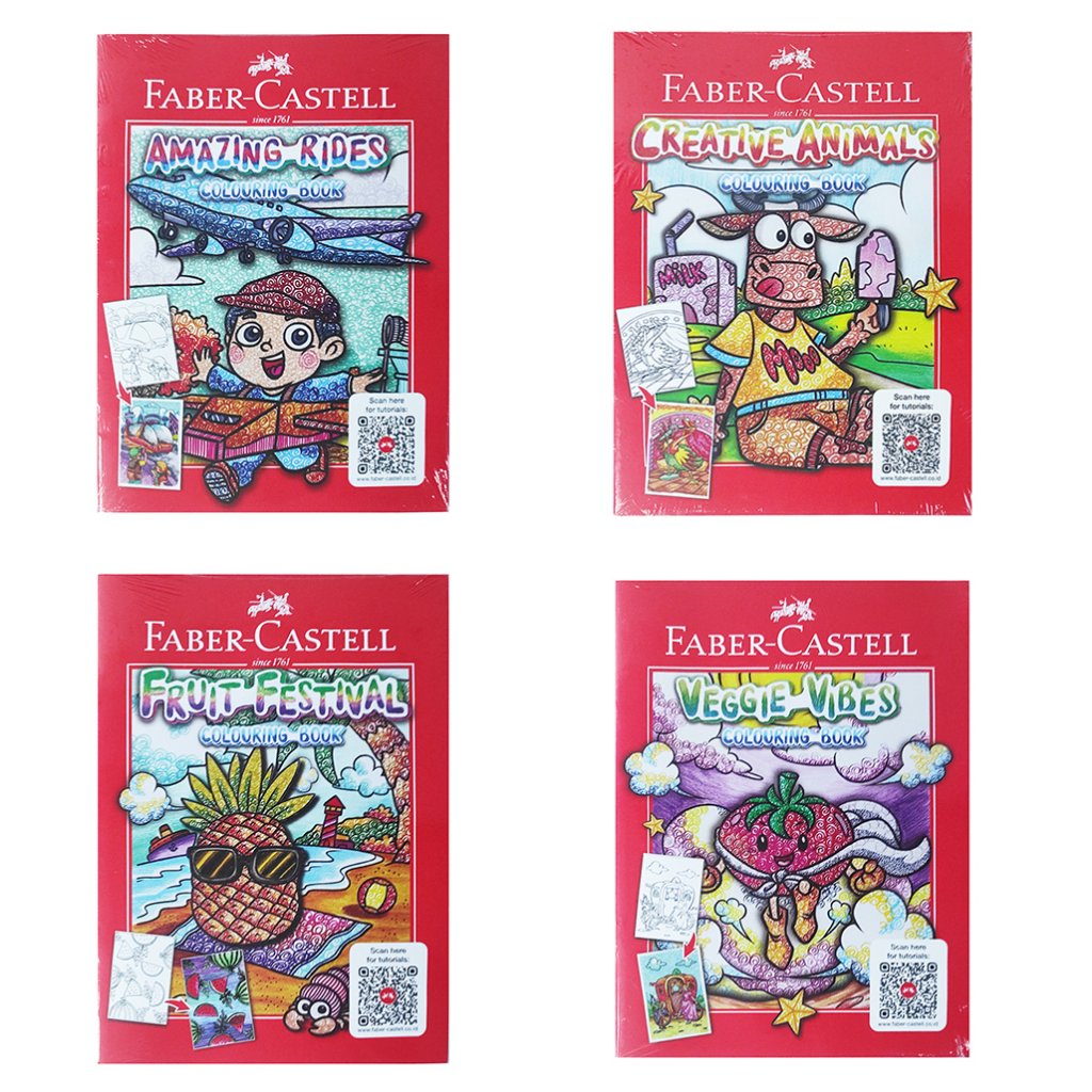 

Buku Mewarnai Fabercastell Colouring Book Creative Isi 10 Lembar Berbagai Motif #104020 #104023 #104024 #104025