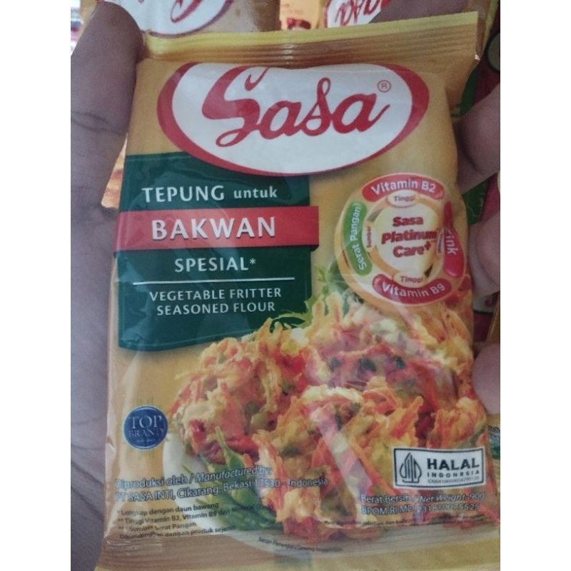 

Sasa Tepung Bakwan 90gr