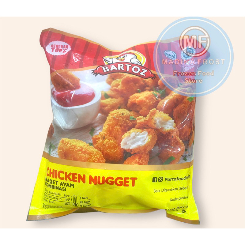 

BARTOZ CHICKEN NUGGET ORI 500g