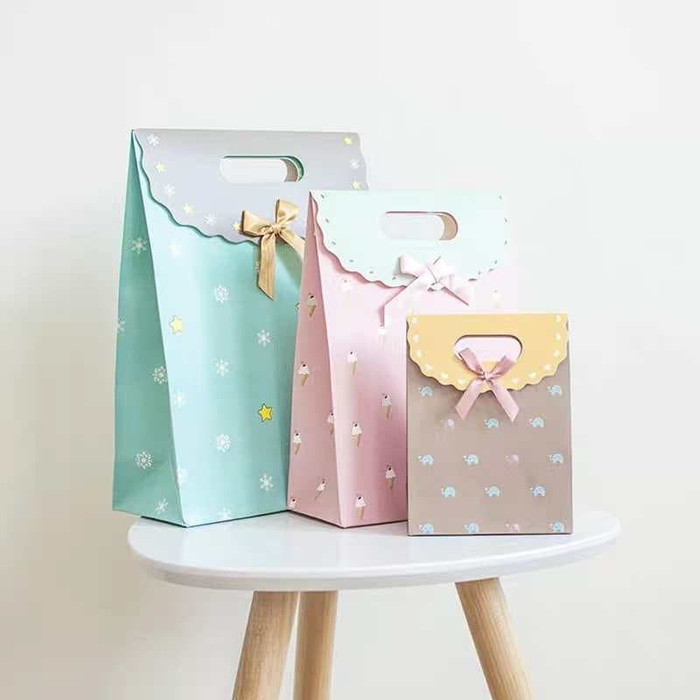 PAPER BAG TERTUTUP // PAPER BAG LUCU AESTHETIC UNTUK KADO // TAS KADO INSTAN