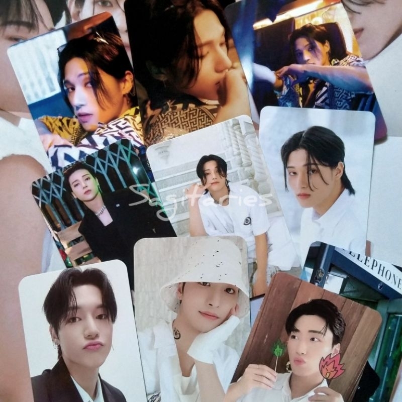 (BACA DESKRIPSI) Photocard Wooyoung ATEEZ | PC KPOP | OFFICIAL | OUTLAW