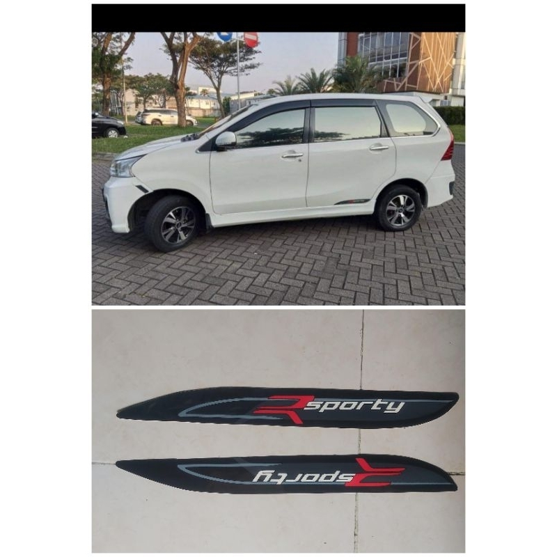 Sticker R Sporty Xenia Original / Stiker xenia r sporty