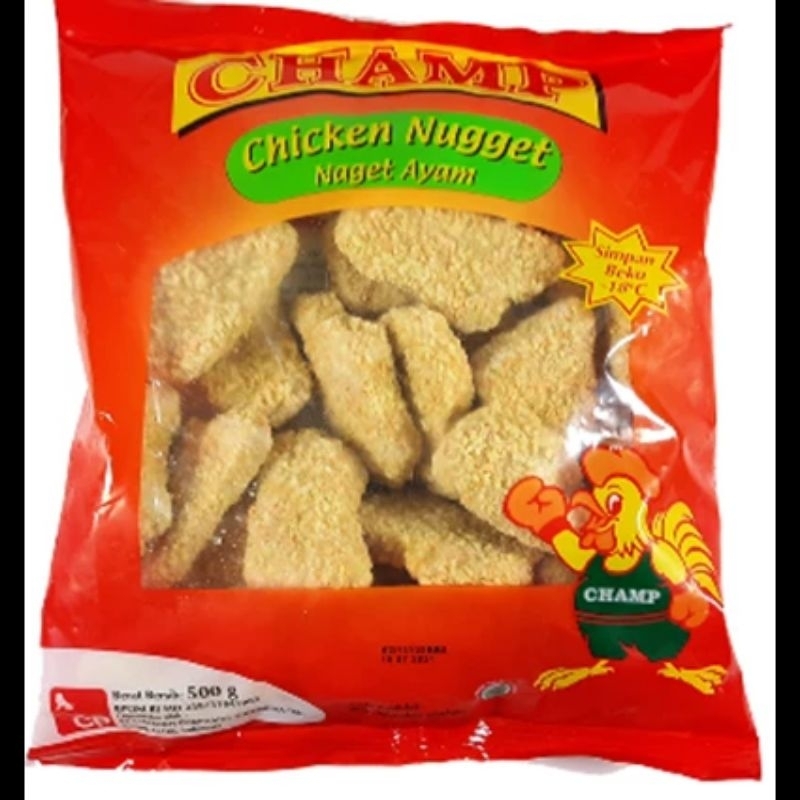 

Naget ayam champ 500gr