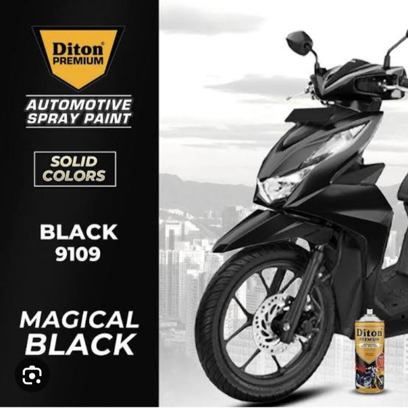 DITON PREMIUM MAGICAL BLACK 9109 BLACK GLOSSY