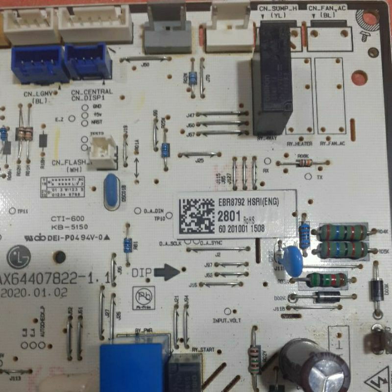 Modul pcb outdoor ac LG inverter 2pk ebr8792 2801 original