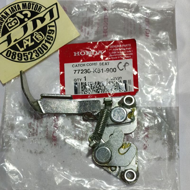 ENGSEL JOK (Catch comp seat) HONDA BEAT POP ESP 77230 K61 900 100%ORIGINAL AHM