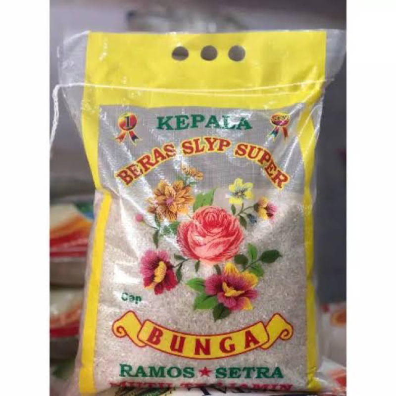 

beras cap bunga 5kg slyp super