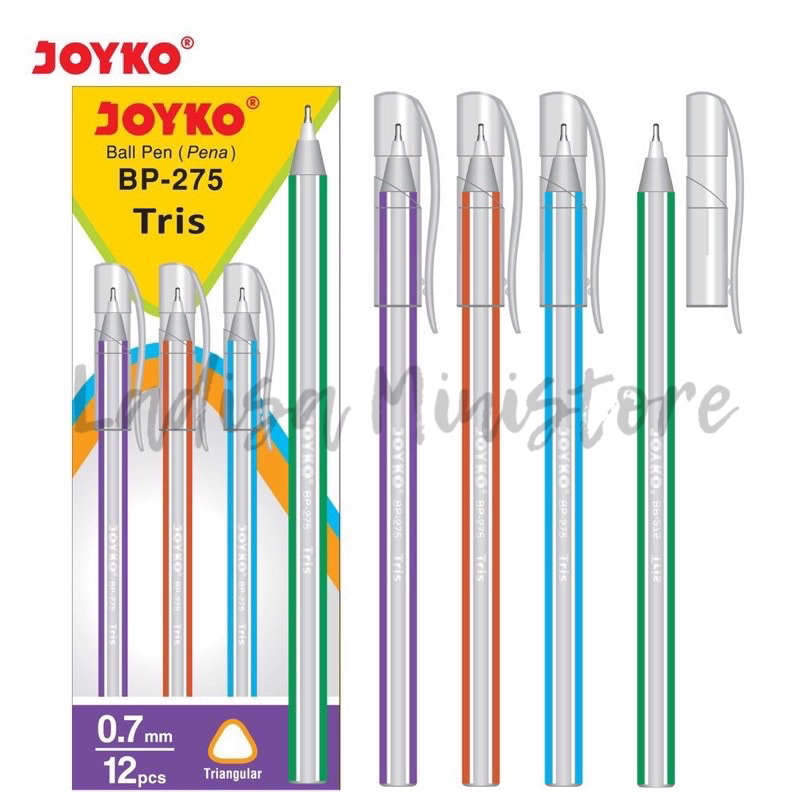 

Joyko Ball Pen/ Pena Tris Black