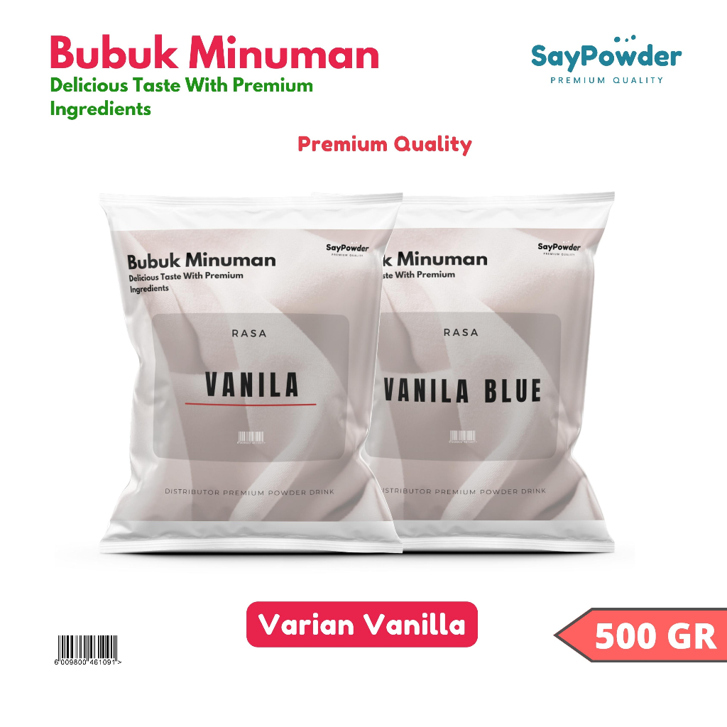 

Bubuk Minuman Varian Vanilla Premium 500 Gram Serbuk Minuman Kekinian Powder Minuman Serbuk Minuman Bubuk Minuman Kekinian Rasa Vanilla Minuman Serbuk Kekinian Serbuk Minuman Boba