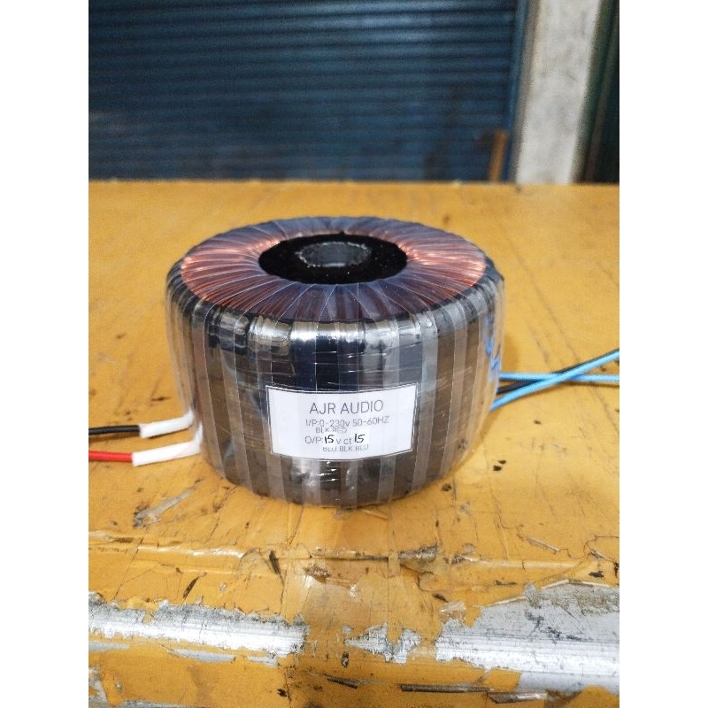 trafo toroid 6A 15v ct 15v