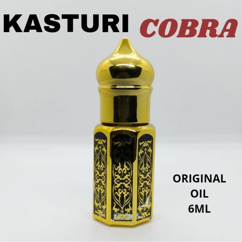 KASTURI KOBRA BIBIT PARFUM / MINYAK KASTURI KOBRA / PARFUM ROLL KASTURI KOBRA