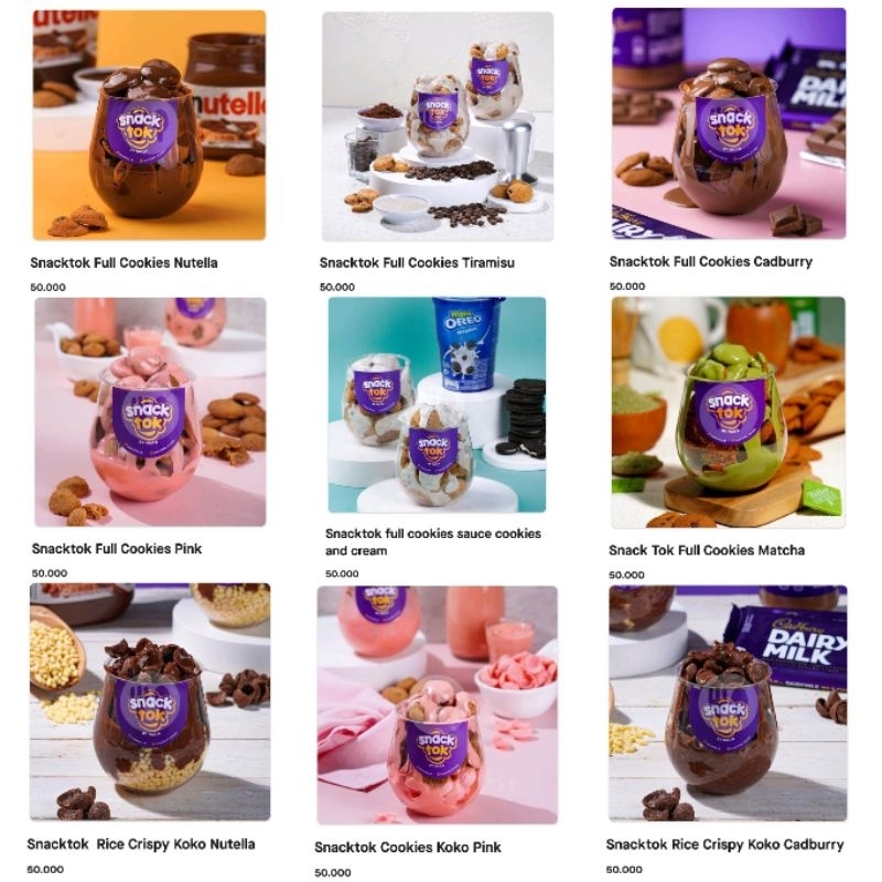 Snack Tok Bitter Sweet by Najla