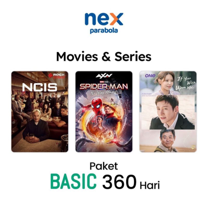 Paket Basic Nex Parabola 1 Tahun