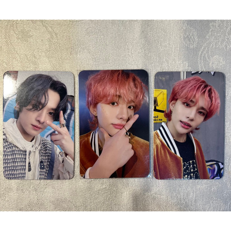 Stray Kids 5 star Photocard POB Official Hyunjin & Lee Know - Appmus JYPshop Muplant