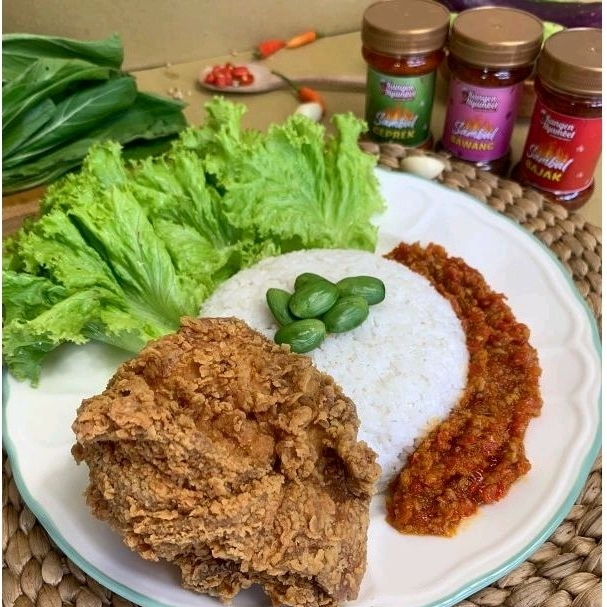 

Kangen Nyambel - Paket Variant Lengkap (Bawang,Geprek,Bajak)