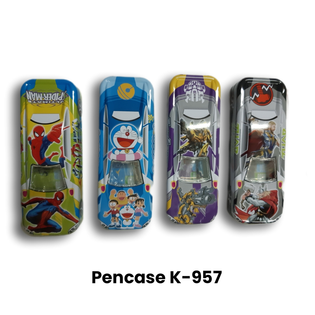

TEMPAT PENSIL PEN CASE KALENG BENTUK MOBIL KOTAK PENSIL SENG LUCU MOTIF SET