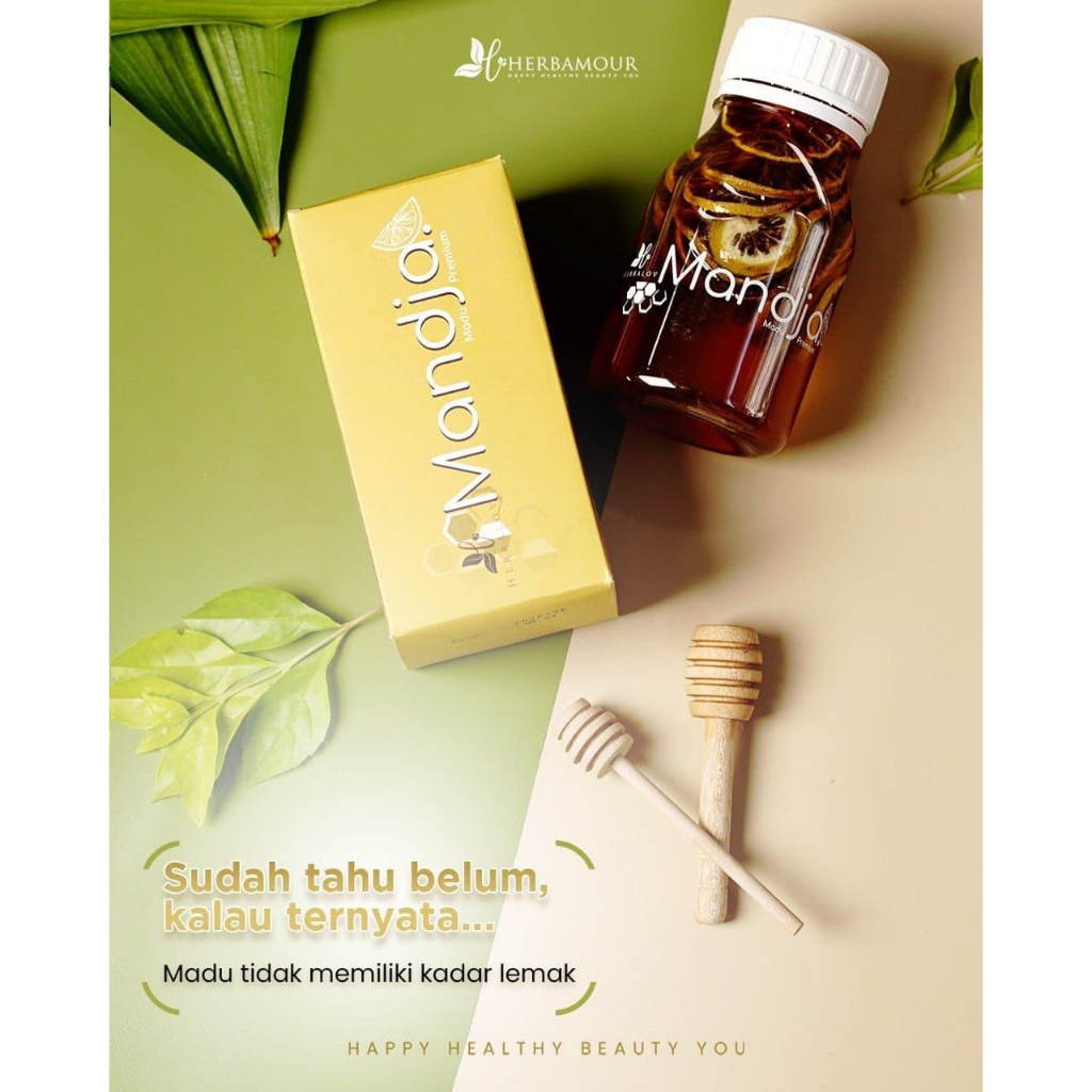 

MANDJA_ Madu Multifora dan Dried Lemon// Meningkatkan imun tubuh Original by HERBALOV