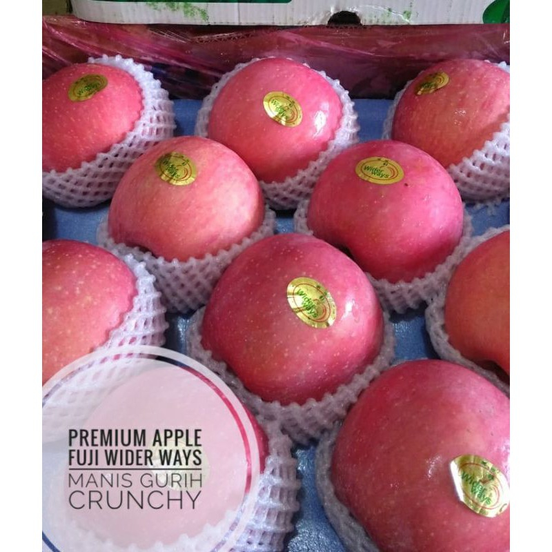 

QUEEN BUAH - BUAH APEL FUJI PREMIUM WIDER WAYS