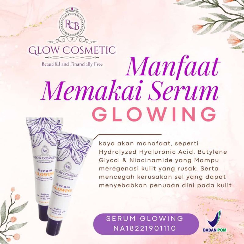 Serum glowing rcb glow (TERSEDIA COD)