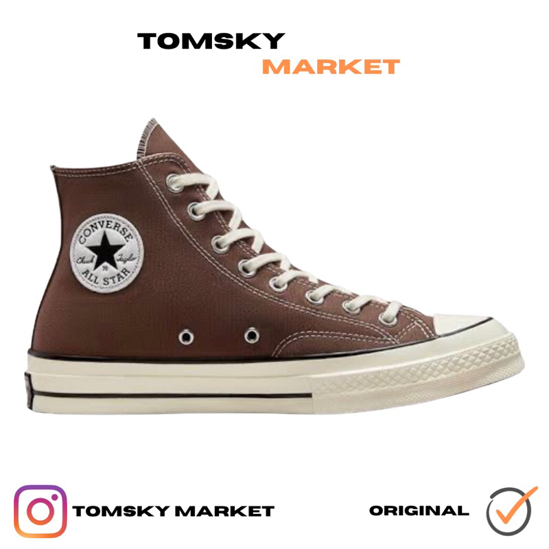Converse 70s CT  Earthy Brown Egret High Original