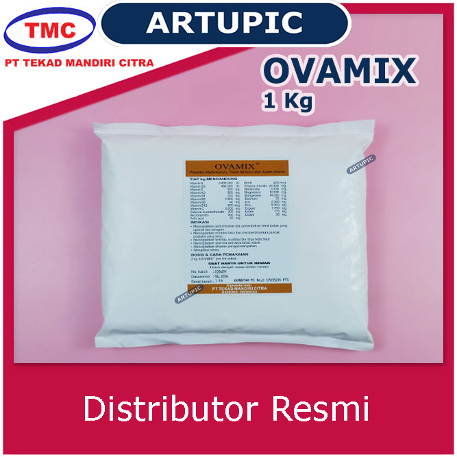 Ovamix 1 kg Premix Pakan Ayam Multivitamin Trace Mineral dan Asam Amino Premiks