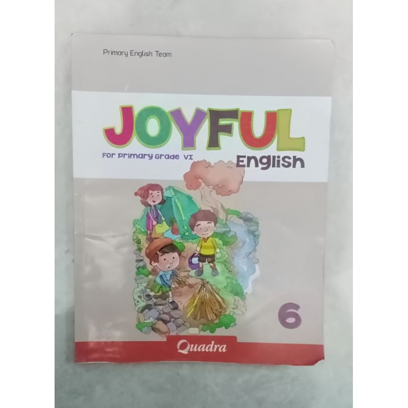 Buku Joyful English Bahasa Inggris Kelas 6 SD/MI