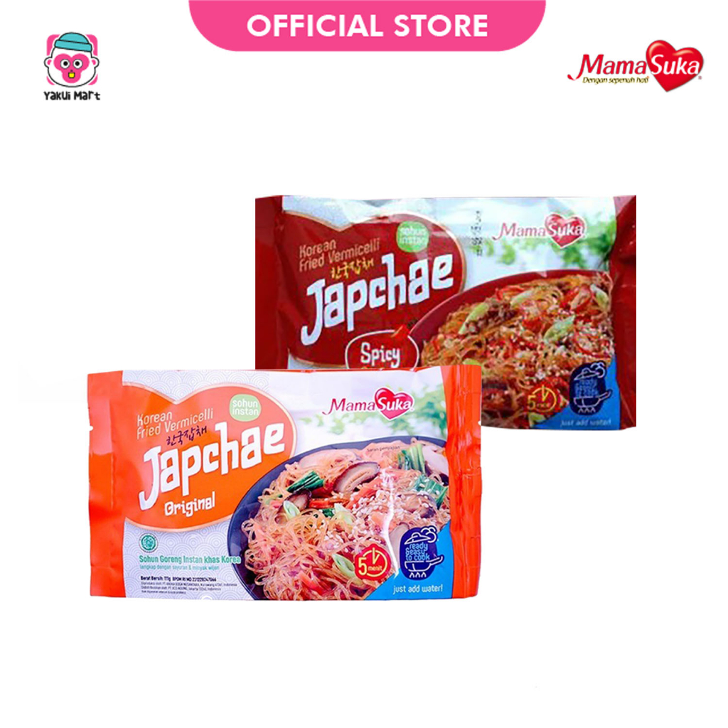 

⭐YAKUI MART⭐MAMASUKA JAPCHAE SOHUN KOREA ORIGINAL / SPICY 111 GR